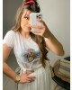 Blusa Estampa Torre Eiffel Victoria's Princess