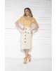 Conjunto Blusa Tule Amarelo Fasciniu's 