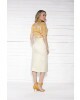 Conjunto Blusa Tule Amarelo Fasciniu's 