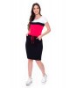 Conjunto Color Block Preto Hapuk 