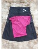 Conjunto com Saia Rosa Moda Fitness
