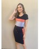 Conjunto Malha Preto Lulu Modas