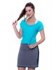 Conjunto Saia com Shorts Azul Hapuk