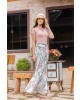 Conjunto Saia Longa Botões Maria Amore