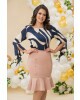 Conjunto Saia Sino Rosa Bella Herança