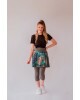 Saia com Corsário Mix Color Sra & Srta Moda Fit