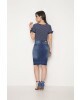 Saia Denim Laura Rosa 