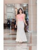 Saia Longa Bege Boutique K 