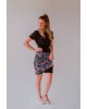 Saia Shorts Estampa Tropical
