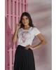 T-Shirt Estampa Laço Tata Martello