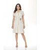 Vestido Chemise Linho Via Tolentino