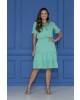 Vestido Chiffon Pipoquinha Verde Tatá Martello