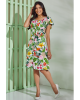 Vestido Ciganinha Floral Off Tatá Martello