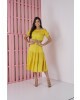 Vestido Ciganinha Mostarda Tata Martello 
