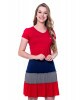 Vestido Color Vermelho Hapuk