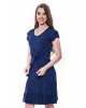 Vestido com Amarração Azul Hapuk 