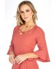 Vestido com Babado Via Tolentino 