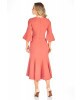 Vestido com Babado Via Tolentino 