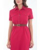 Vestido com Botões Via Tolentino