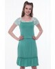 Vestido com Cropped Verde Hapuk