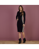 Vestido com Faixa Preto Tata Martello