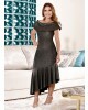 Vestido com Lurex Dourado Sol da Terra