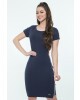 Vestido com Vies Azul Hapuk 