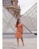 Vestido Couro com Botões Joyaly