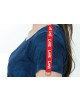 Vestido Denim com Galão Hapuk