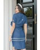 Vestido Detalhe Amarração Joyaly