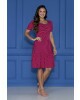 Vestido Detalhe Drapeado Pink Tatá Martello
