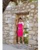 Vestido Detalhe em Botões Rosa Boutique K 