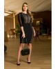 Vestido Detalhe em Renda Kauly