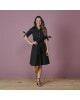 Vestido em Laise Preto Tata Martello