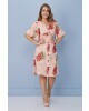 Vestido Entrelaçado Rosa Tata Martello