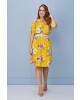 Vestido Estampado Amarelo Tatá Martello