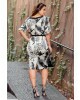 Vestido Estampado Tropical Kauly