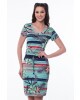 Vestido Estampado Verde Hapuk