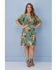 Vestido Floral Soltinho Verde Tata Martello