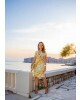 Vestido Geométrico Amarelo Boutique K 