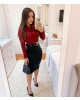 Vestido Gola Boba Maria Amore