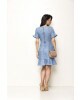 Vestido Jeans Laço Laura Rosa