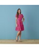 Vestido Laise Três Marias Pink Tatá Martello
