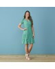 Vestido Laise Três Marias Verde Tatá Martello