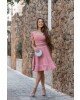 Vestido Lesie Rose Maria Amore 