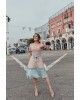 Vestido Linho com Botões Fasciniu's 