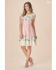 Vestido Listrado D'azul