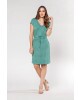 Vestido Listrado Verde