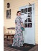 Vestido Longo Animal Print Luciana Pais