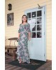 Vestido Longo Animal Print Luciana Pais